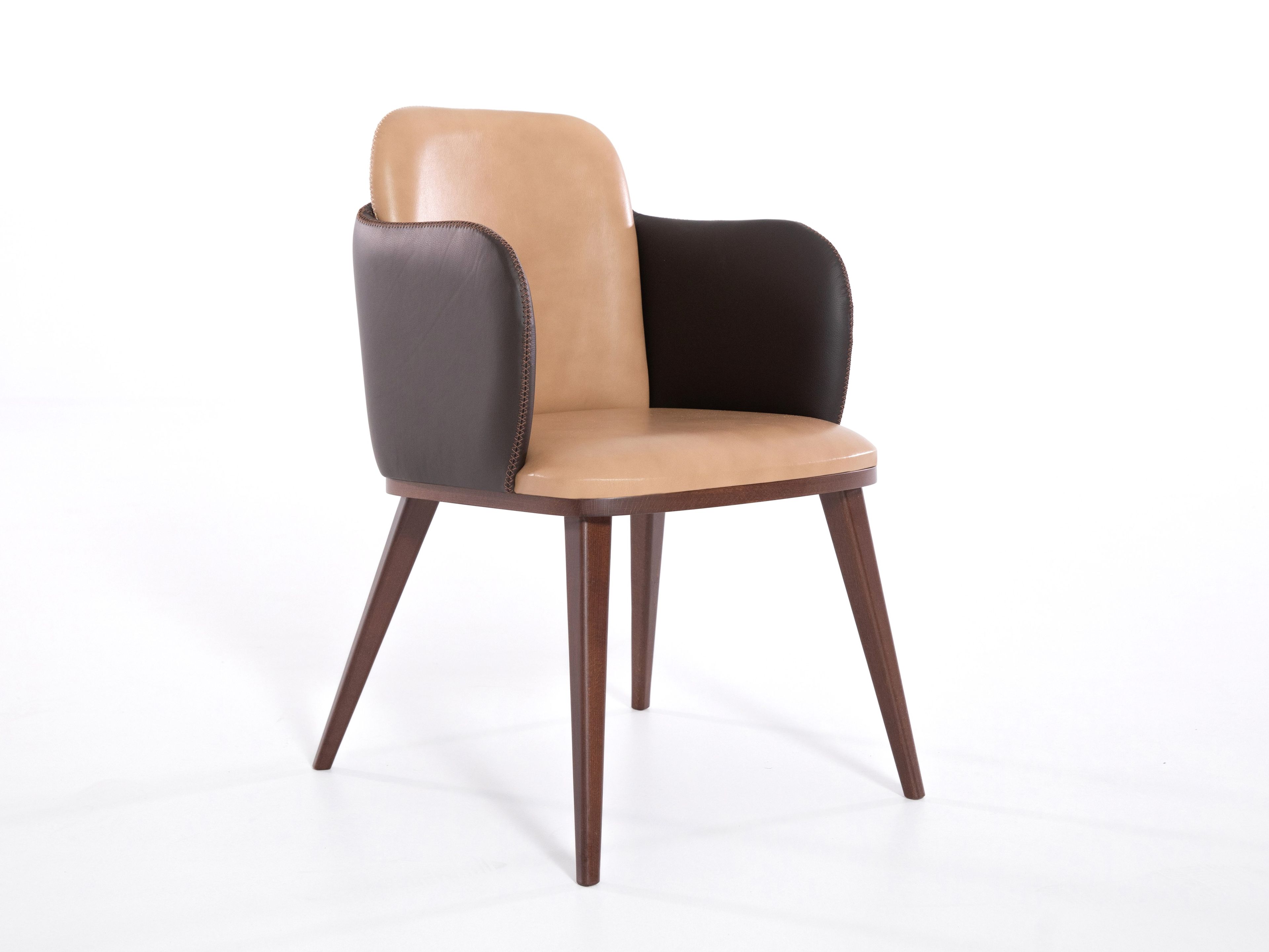 Мягкий стул с подлокотниками ABLE ALLURE ARCH-00097620