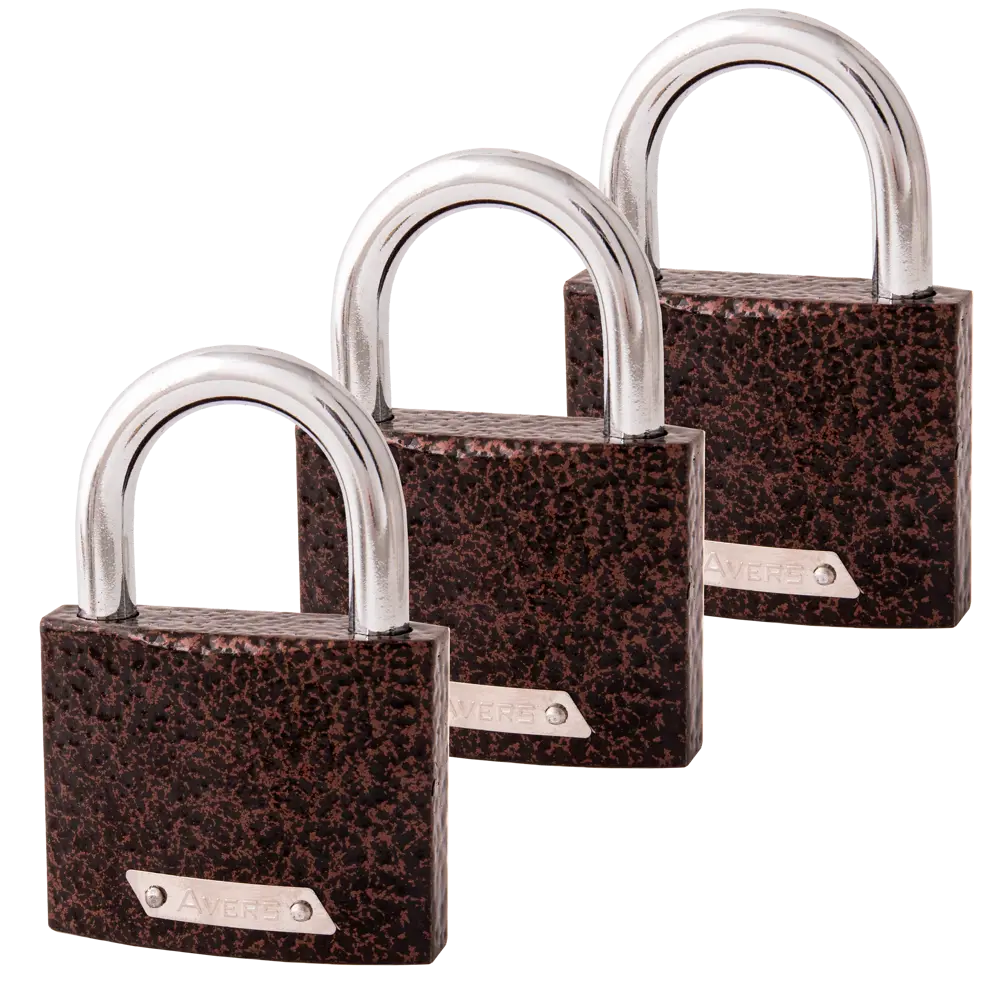 Набор навесных замков AVERS PD-01-63 с 6 ключами 89338401 STLM-1513271