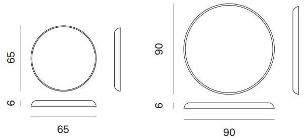 Novamobili Круглое настенное зеркало sun-id-1387584 - Вид №3