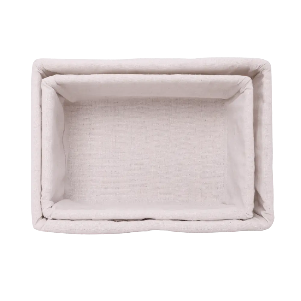 Корзина Konsensa 34x15x24 см полиэстер цвет белый STLM-2140344 - Вид №3