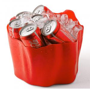 QL10142-RD Органайзер flow средний красный Qualy