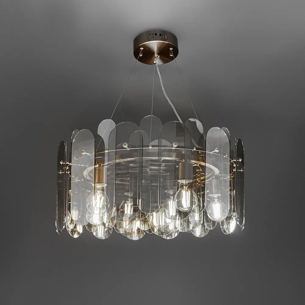 Люстра потолочная De City Бриз 5 ламп 15 м² E27 220 V STLM-2017851 - Вид №1