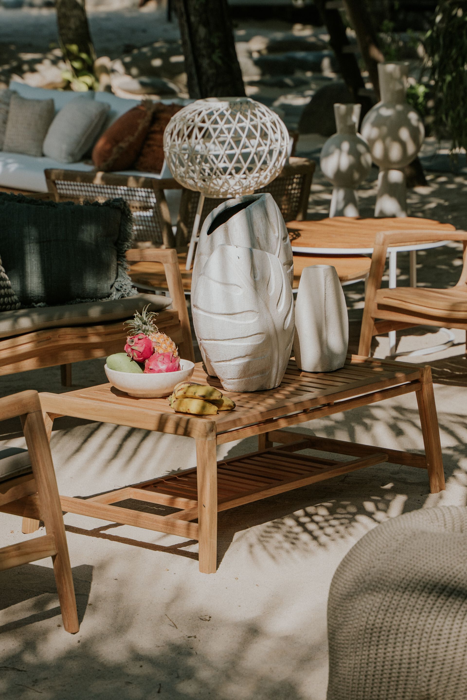 Прямоугольный садовый стол из тикового дерева cbdesign Rally ARCH-00069111 - Вид №7