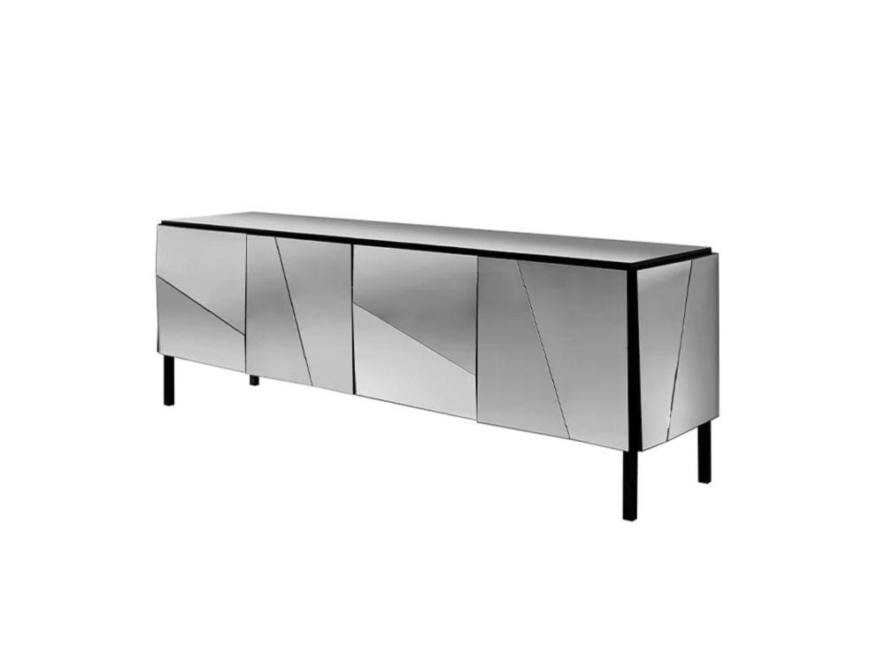 Шкаф из зеркального стекла с распашными дверями Tonelli Design Психея ARCH-00062558 - Вид №1