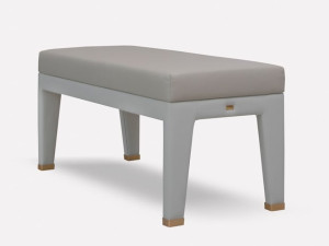 Кожаная мягкая подставка для ног