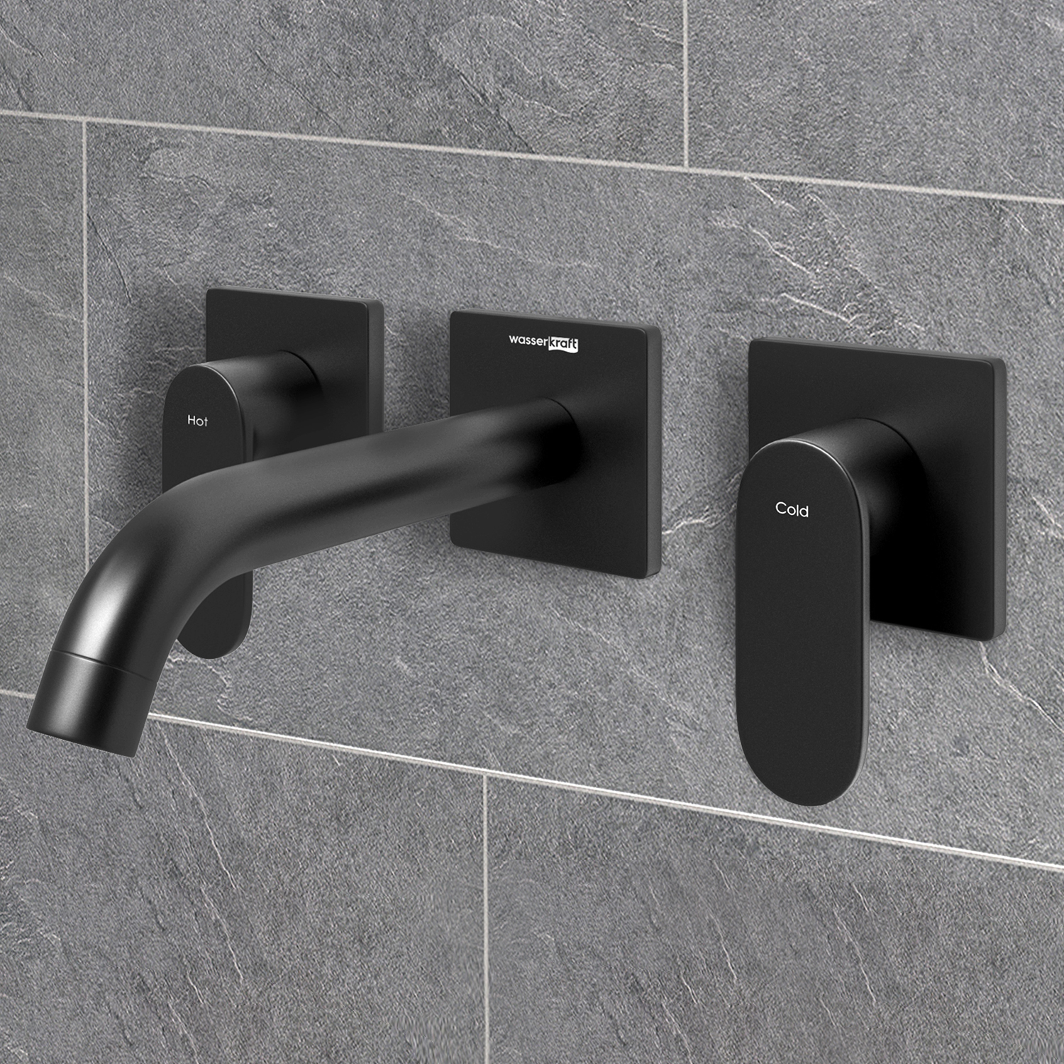 7445 Elbe Встраиваемый смеситель для раковины WasserKRAFT Elbe 7400 