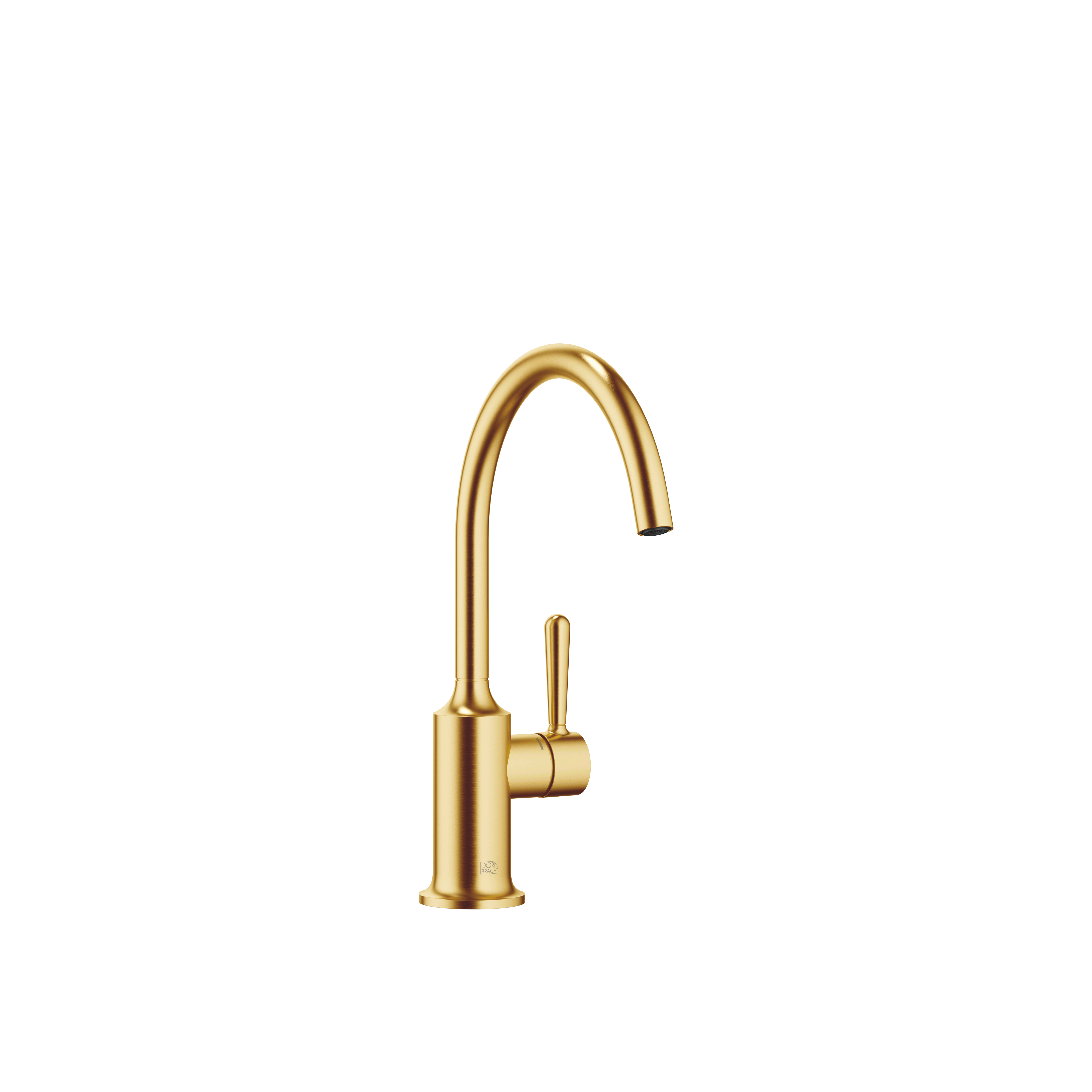 VAIA Смеситель однорычажный для ополаскивания/спрей Profi - Brushed Durabrass (23-каратное золото) DornBracht 33810809-28