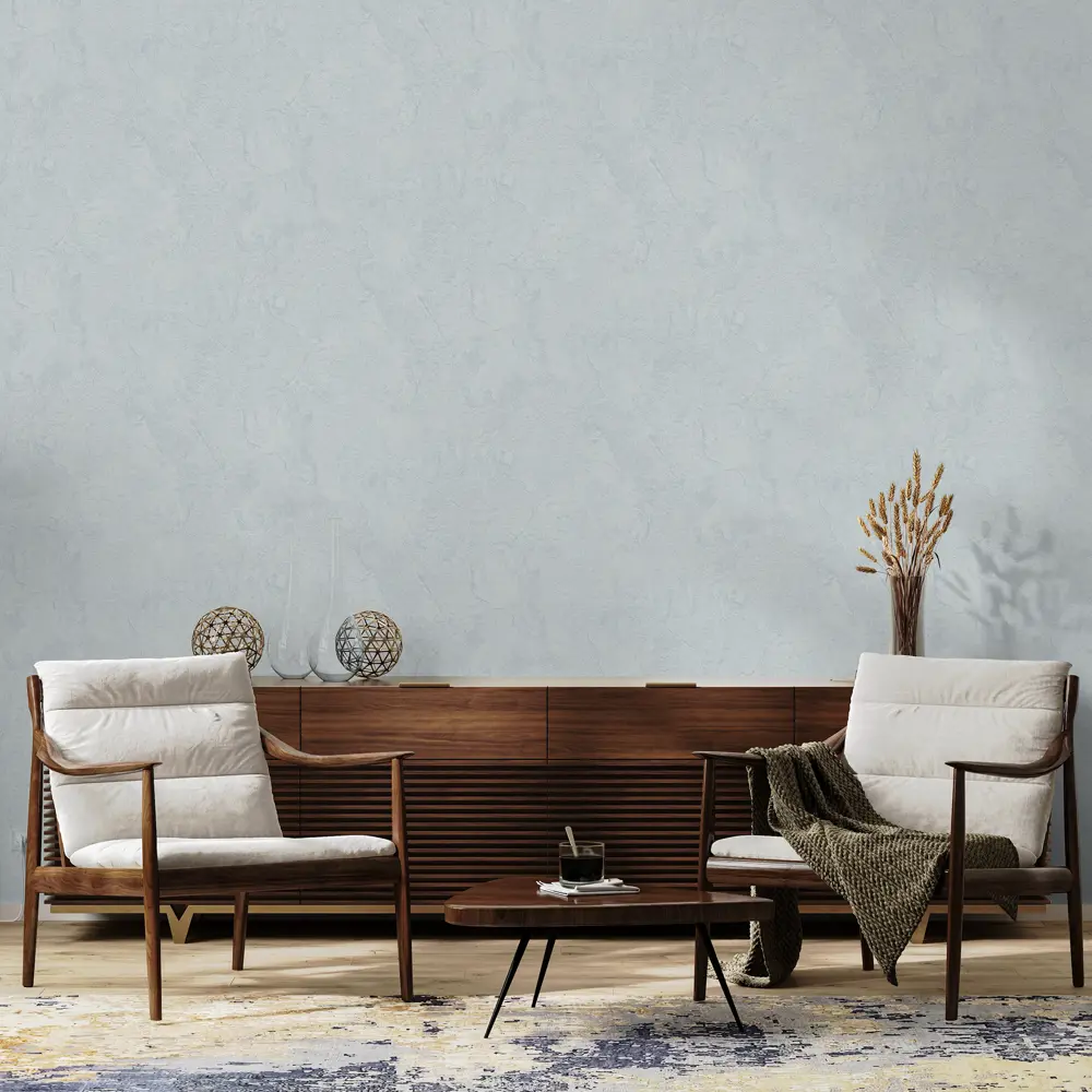 Обои флизелиновые Diamond Wall голубые 1.06 м DI5058-03 STLM-2007227 - Вид №2