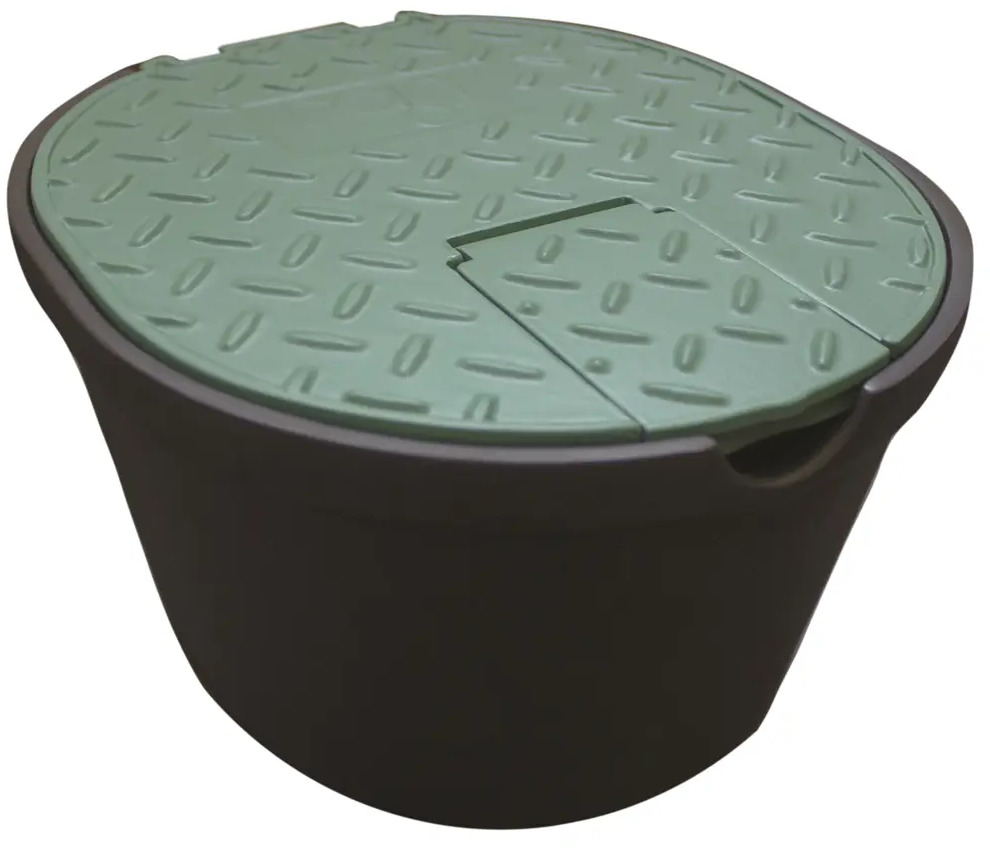 RAIN Короб для садовой розетки с краном и защитной крышкой 81874354