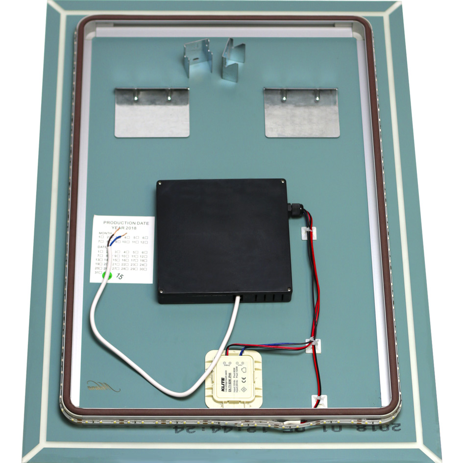 Зеркало с LED-подсветкой MELANA-6080 (MLN-LED024)  - Вид №2