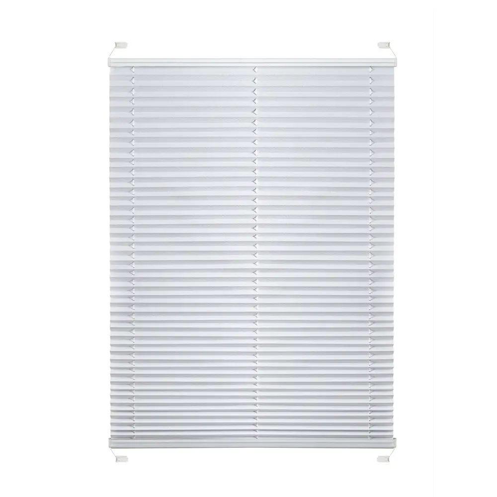Штора плиссе 65x170 см жаккард белая 89411334 STLM-2148260 Santreyd 