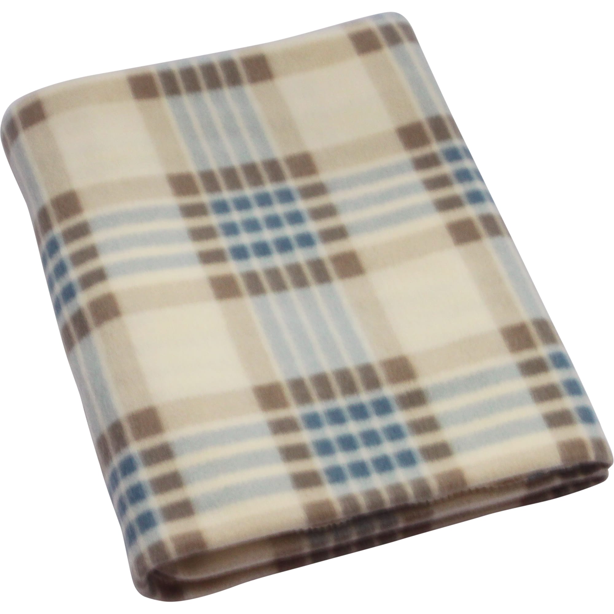 82553709 Плед «Basic» 130x170 см флис цвет серо-голубой Santreyd  - Вид №3