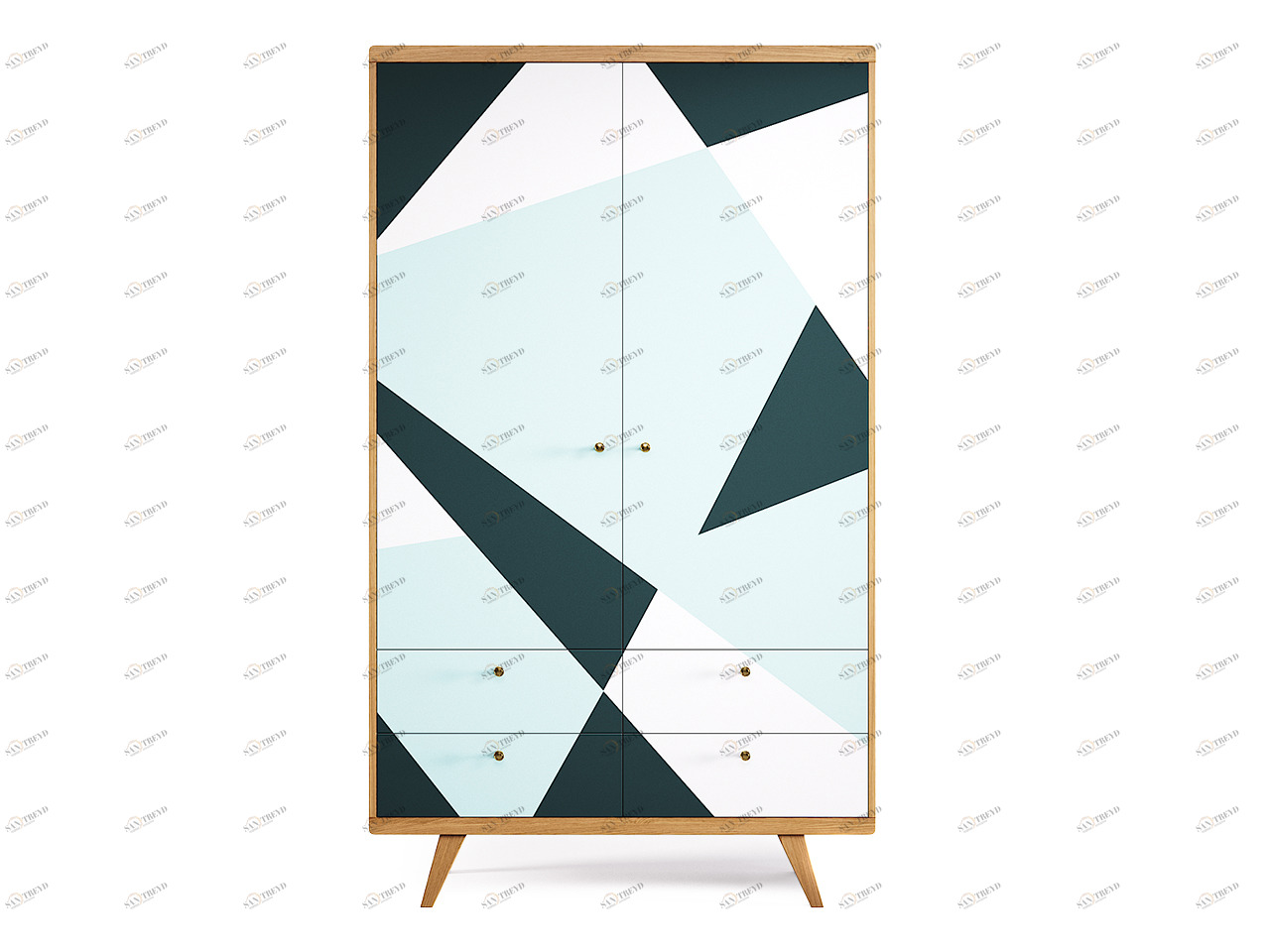 IDC004001005 The IDEA Шкаф №2 Thimon с ящиками 