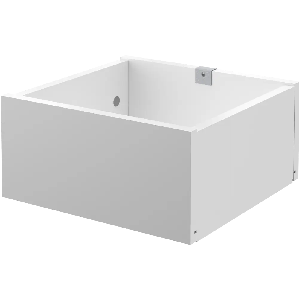 Ящик выдвижной SPACEO KUB, 380х400х310 мм, ЛДВП, цвет белый 82037498 STLM-2045021  - Вид №1