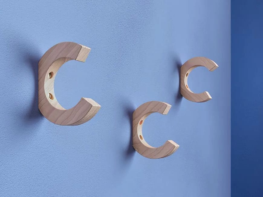 Вешалка из дуба Iserlohner Haken 3/4 ARCH-00076057 - Вид №1