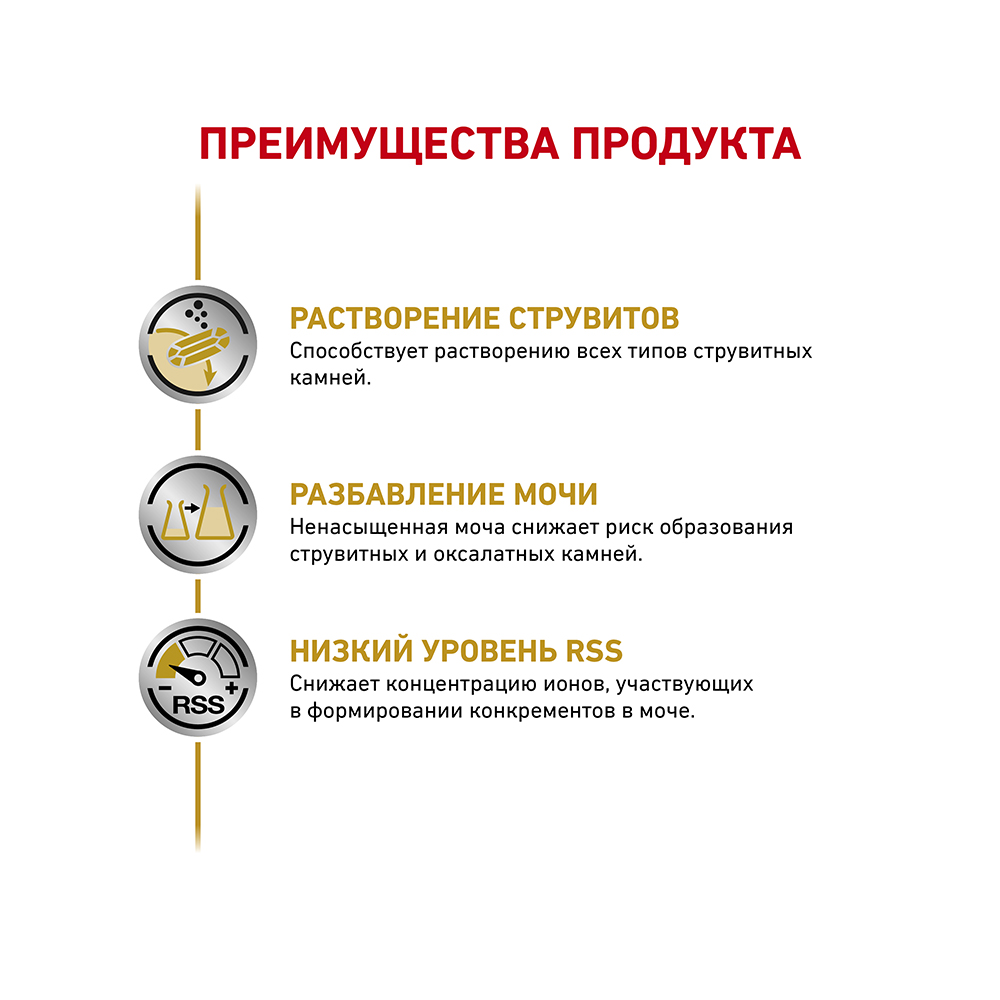 Т0023180 Корм для собак Vet Diet Urinary S/O при мочекаменной болезни конс. 410г ROYAL CANIN  - Вид №2