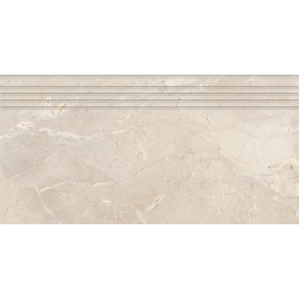 Ступень Grasaro Softmarble G-691-CR 29.4x60 см цвет бежевый 6 шт. 89368020 STLM-2072799