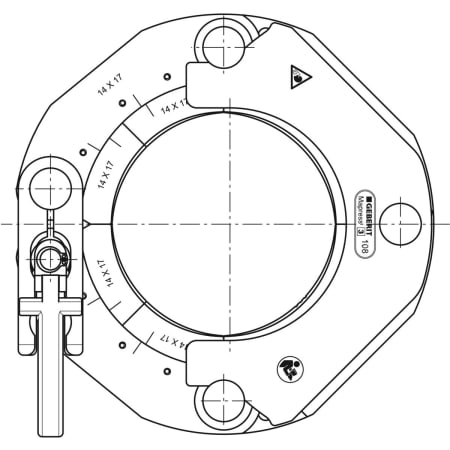 90798 Обжимное кольцо Geberit Mapress [2XL]/[3] Geberit  - Вид №4