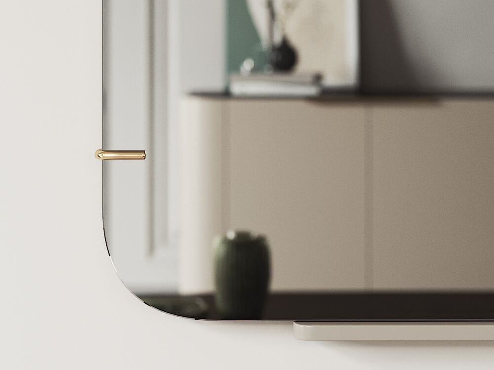 Квадратное настенное зеркало PRADDY Natur ARCH-00012281 - Вид №2