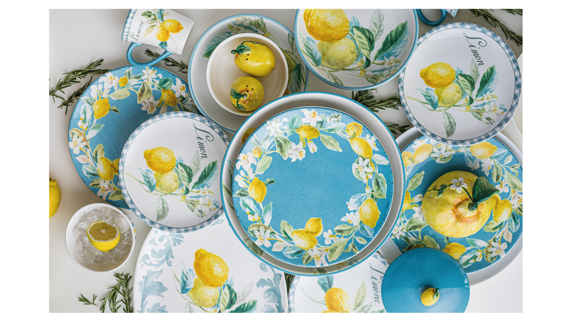 10652481 Certified International Кружка Certified Int. Лимоны 410мл, керамика (Limon) Керамика  - Вид №1