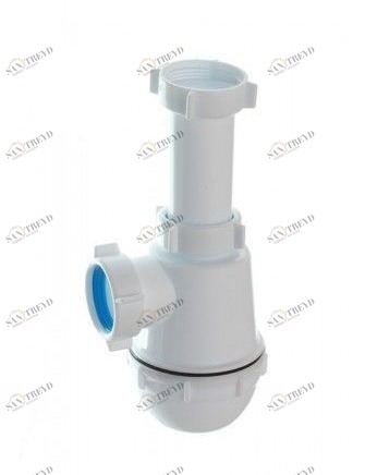 Сифон АНИ для умывальника Юнг 1 1/4"х32 без выпуска BM1020 АНИ пласт 7235