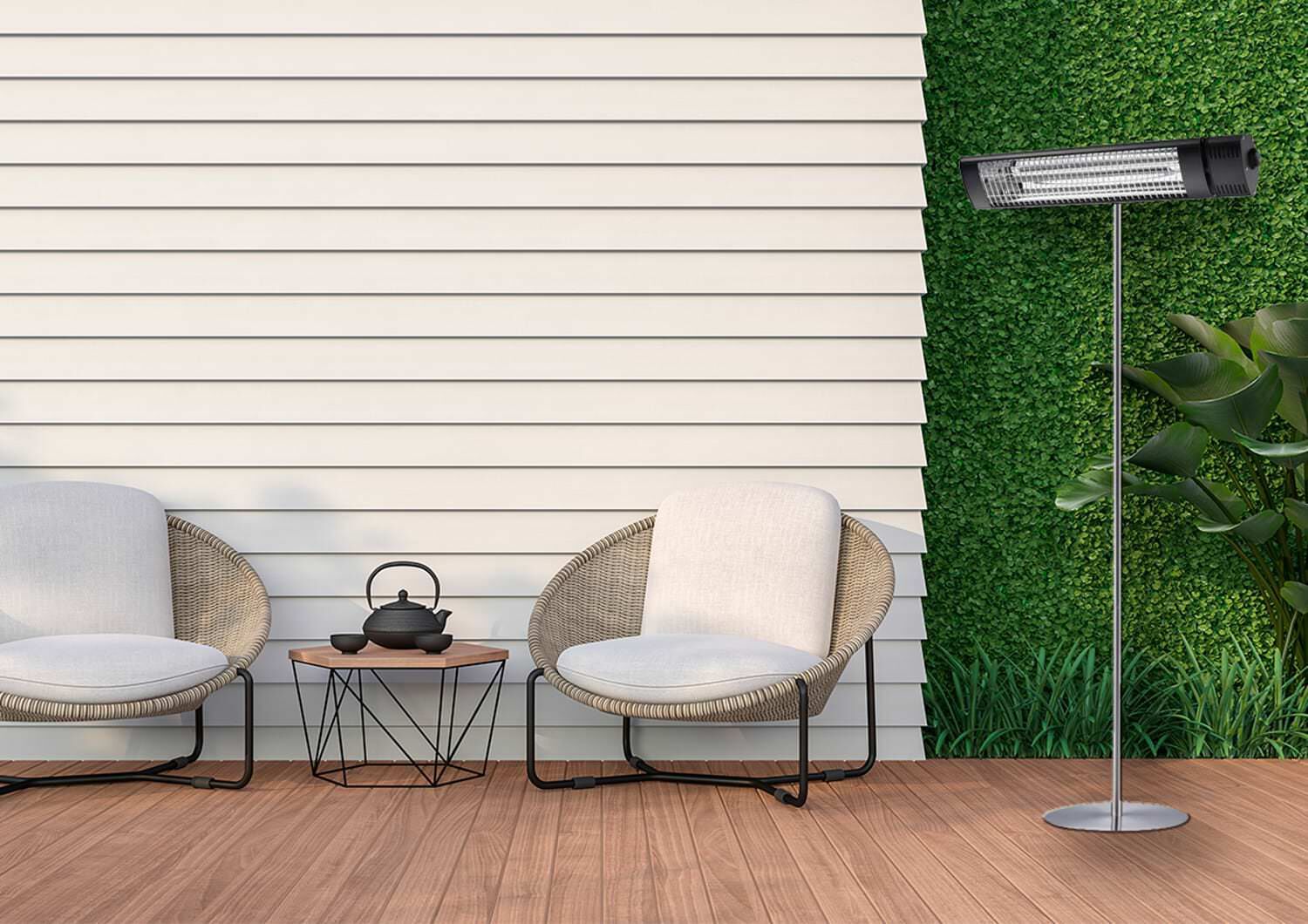 Алюминиевый наружный излучающий диффузор SINED CALDO IRB TERRA ARCH-00046284 - Вид №4