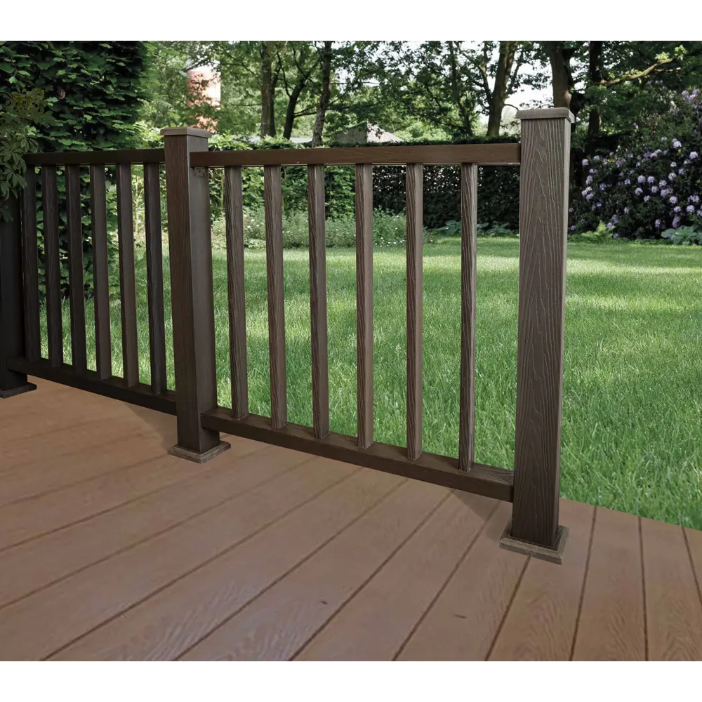 T-DECKS Столб оградительный фигурный из древесно-полимерного композита 100x1000 мм 89356934 STLM-1014199 - Вид №5