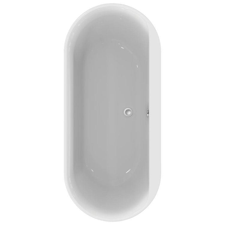 E106801 Встраиваемая акриловая овальная ванна 180х80 см Ideal Standard CONNECT AIR - Вид №1