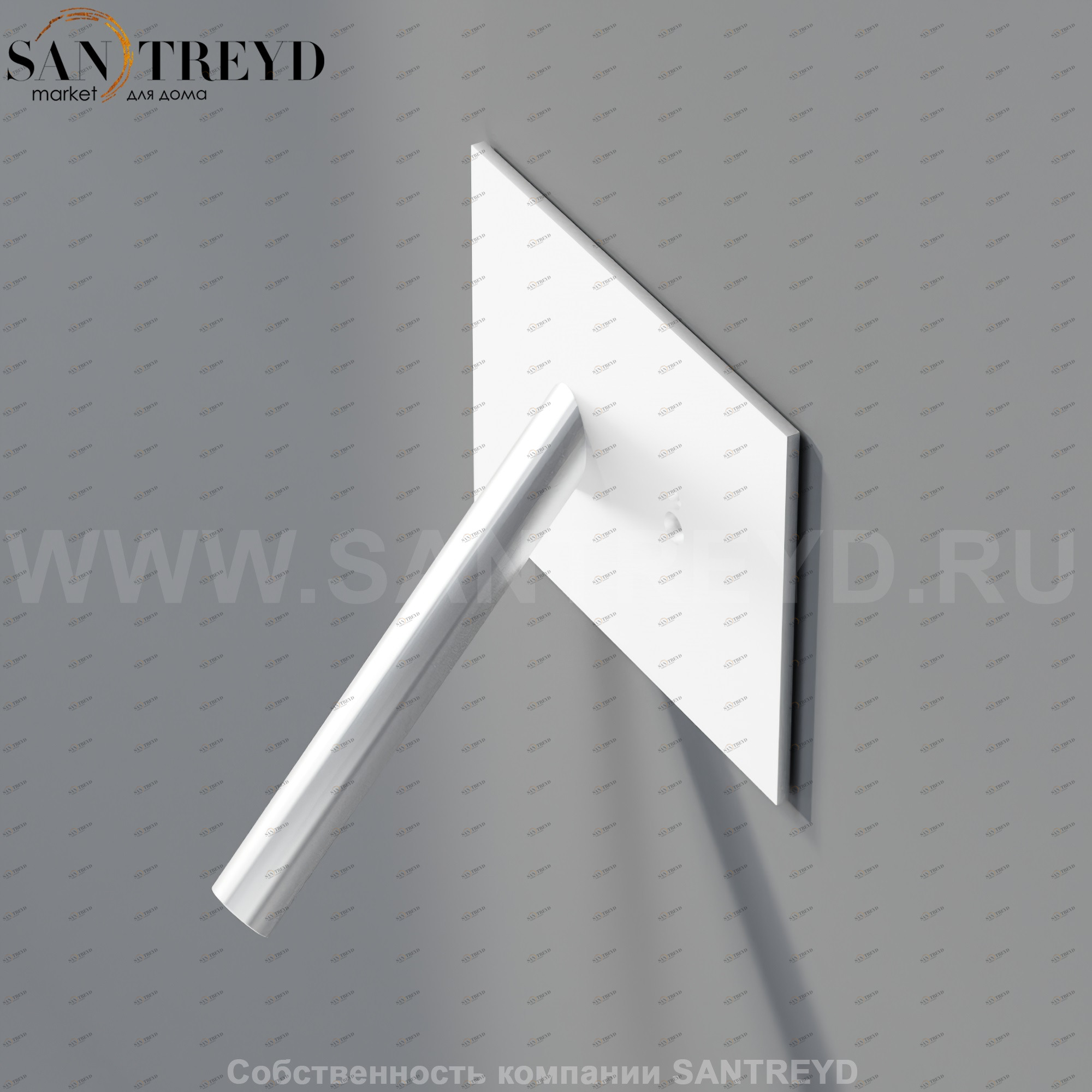 Смеситель с электронным управление ARUB1026DSP SQUARE без регулятора температуры для раковины хромированный матовый Agape