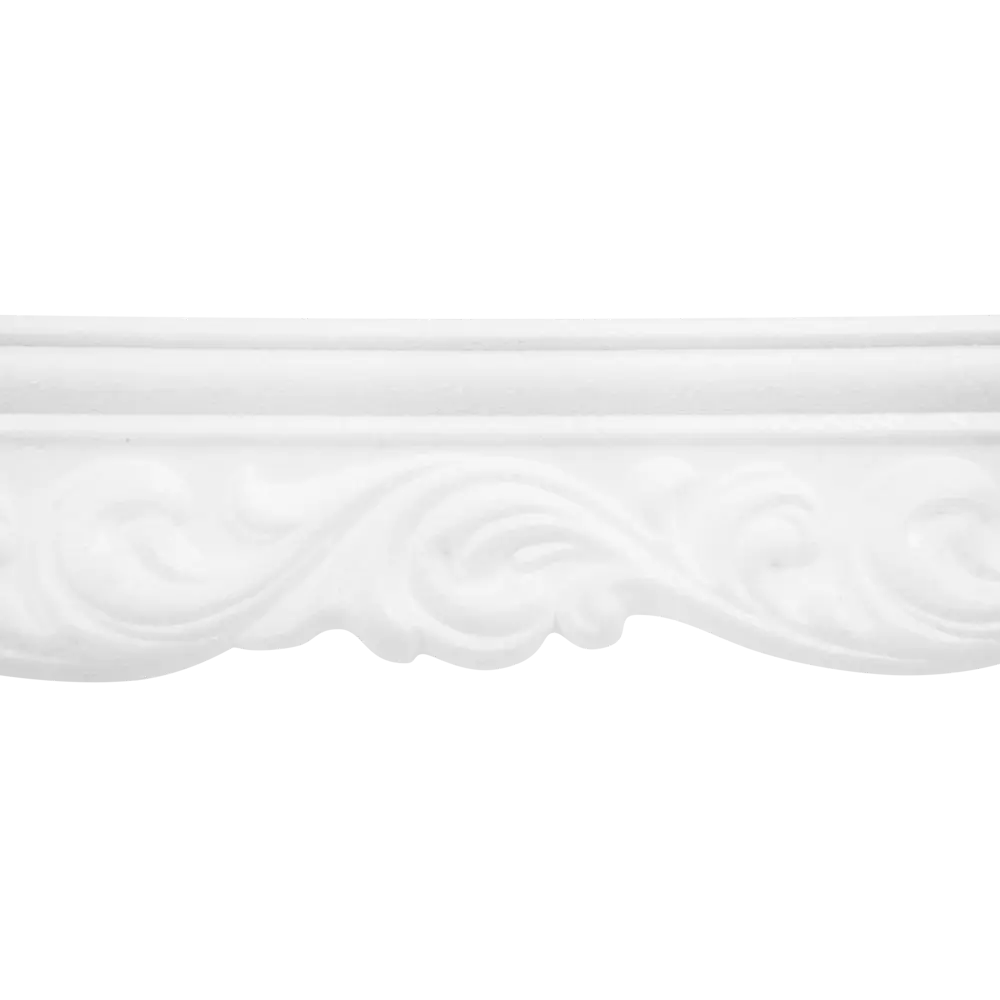 Плинтус потолочный для натяжных потолков полистирол Format 206057 белый 28x53x2000 мм STLM-2122913 - Вид №2