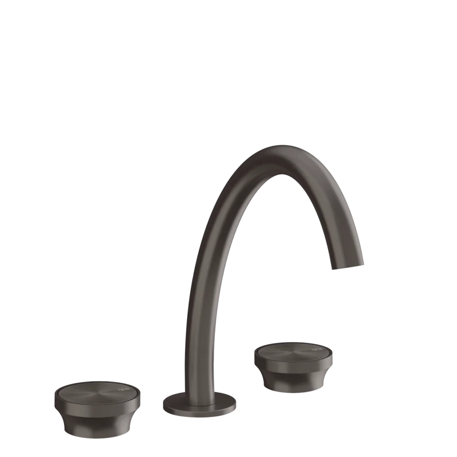 Группа умывальников 66014 707 Gessi Origini ЧЕРНЫЙ МЕТАЛЛ BR. PVD 66014707