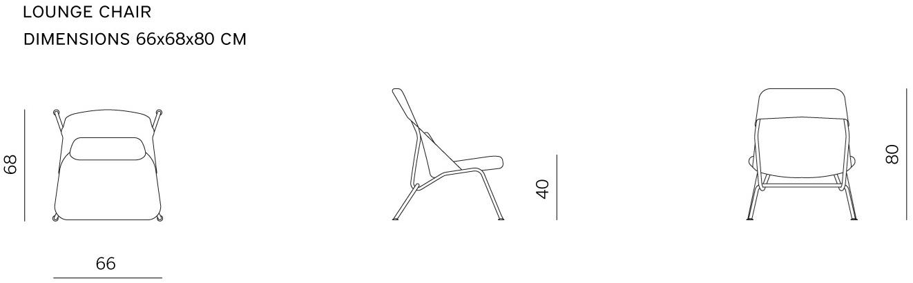prostoria Мягкое кресло с высокой спинкой Strain sun-id-1385727 - Вид №3