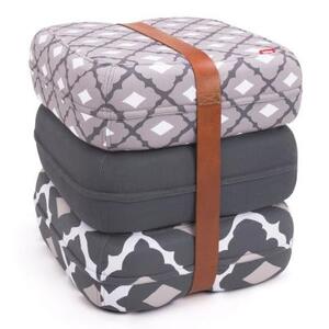 Складной пуф Baboesjka Amalia Cinza