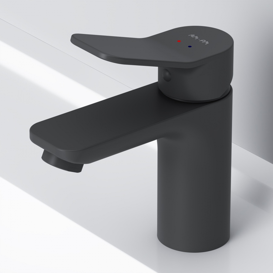 F85A02122 смеситель для умывальника черный шт. AM.PM X-Joy  - Вид №2