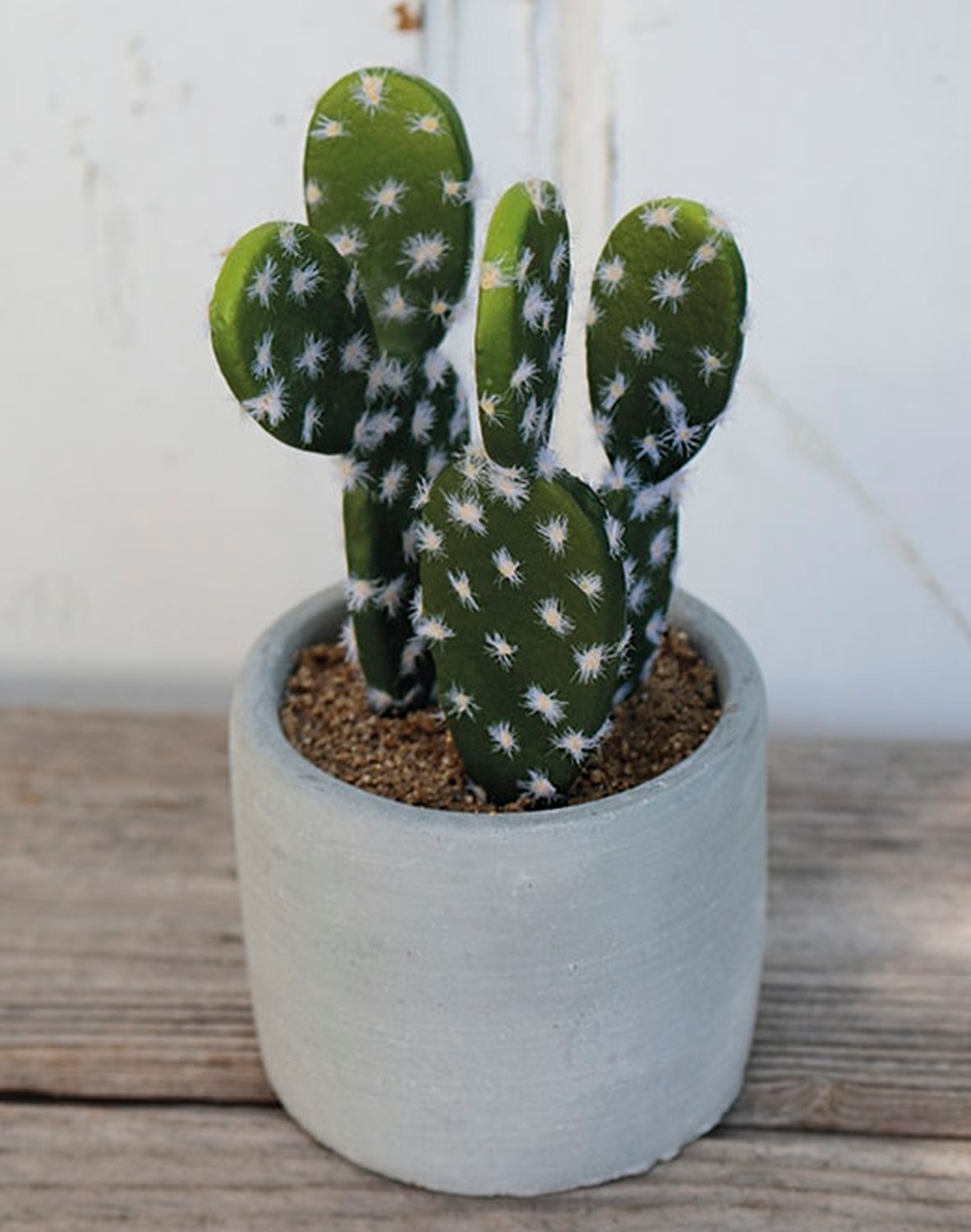 6068 883 a3 Пластиковые суккуленты-микс, в горшках, 3 шт., 10/14/17 см, зеленые H-andreas  - Вид №3