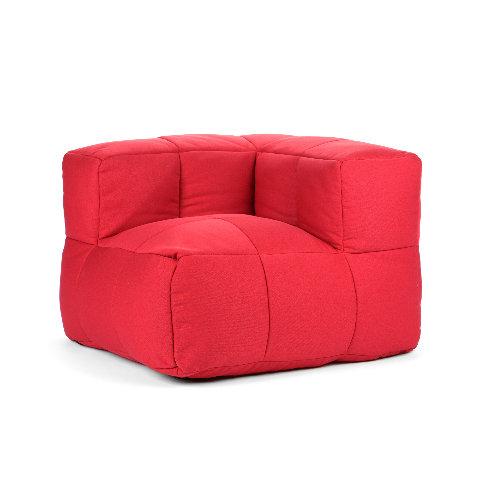 2000983113344 Кресло бескаркасное Palais Royal 1 красное LAZY LIFE PARIS 