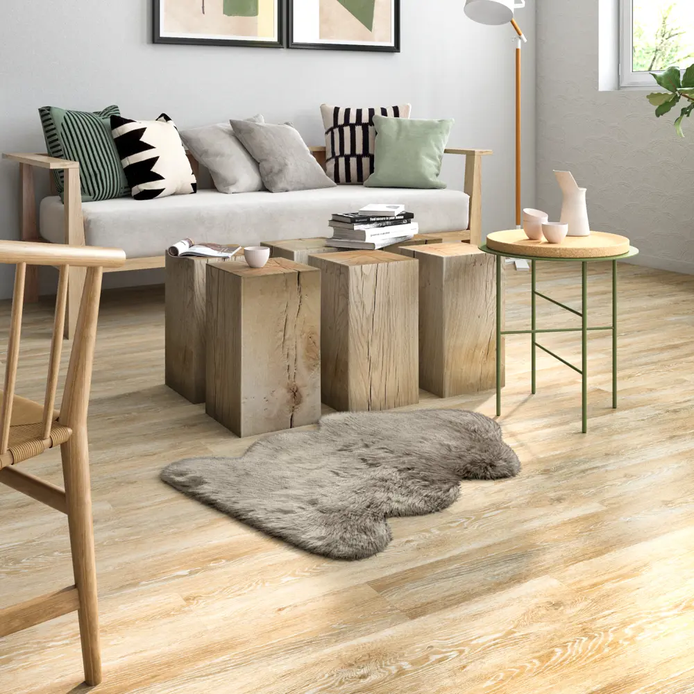 INSPIRE JADE - Искусственная шкура из акрила 60×90 см в нежном бежевом оттенке 83235403 STLM-0039674 - Вид №4