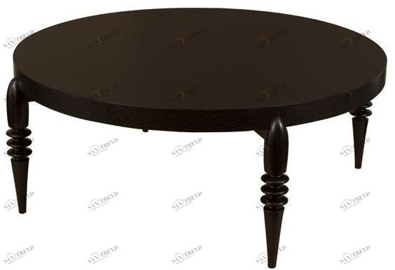 Hamilton Conte Paris Низкий круглый деревянный журнальный столик Turner sun-id-1420017