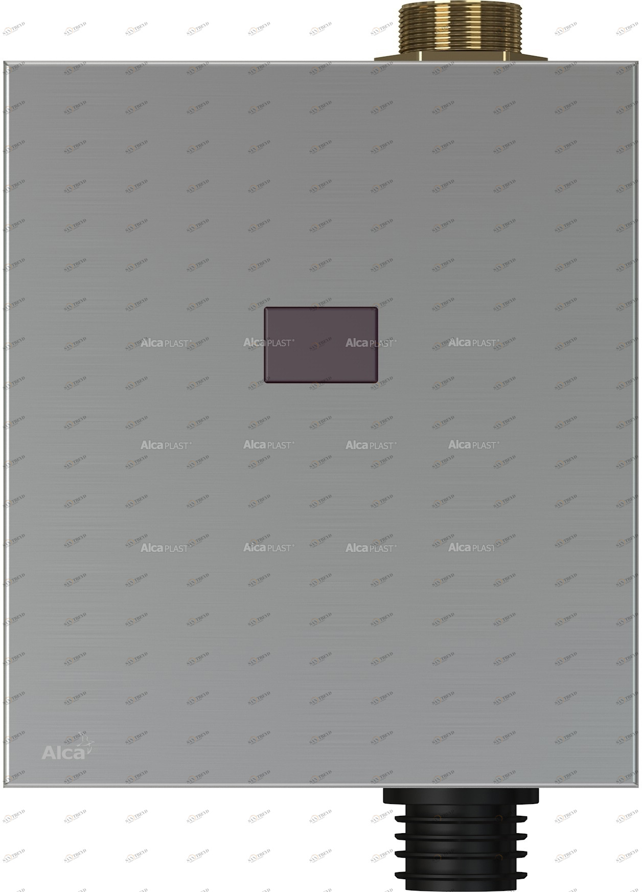 Устройство автоматического смыва для унитаза, металл, 12 B (подключение к сети) ALCAPLAST ASP3K