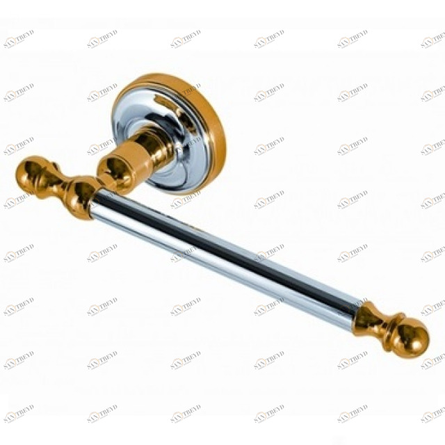 Бумагодержатель MIGLIORE Mirella ML.MRL-M058.CRDO - хром/золото 