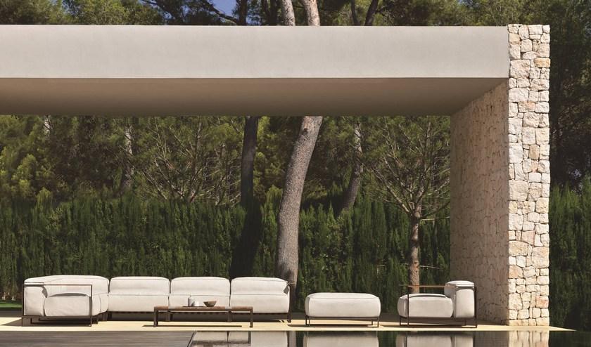 Talenti Модульный угловой садовый диван из ткани Casilda sun-id-1468869 - Вид №3