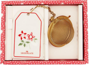 Ситечко для чая Avery white