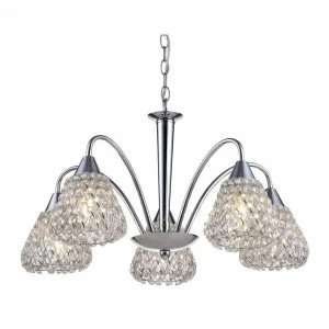 Подвесная люстра Arte Lamp Adamello A9466LM-5CC ARTE LAMP ДИЗАЙНЕРСКИЕ, ADAMELLO 109222 Серый