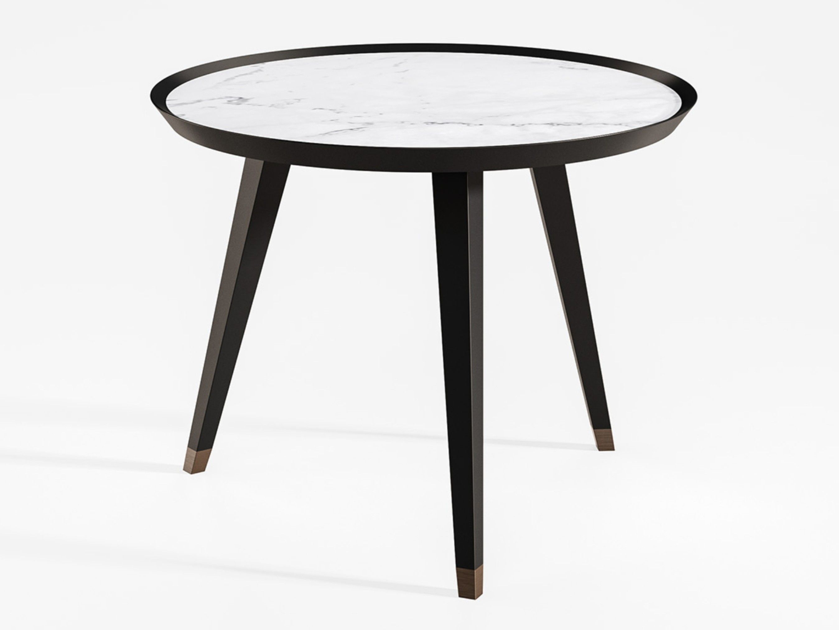 Низкий столик из мрамора и металла CPRN HOMOOD Eclipse ARCH-00038903