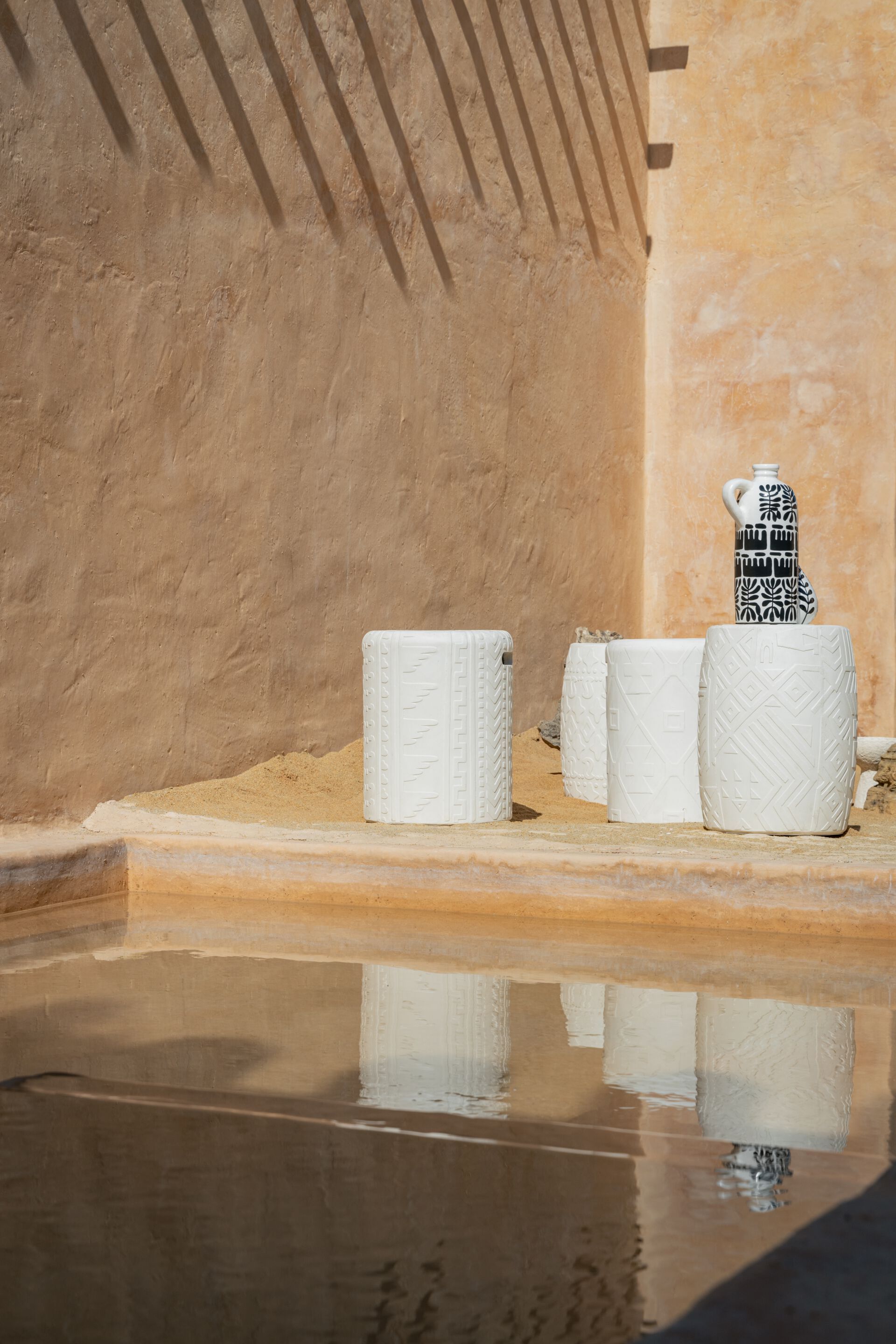 Низкий садовый стул из волокнистого бетона cbdesign Space ARCH-00065675 - Вид №4