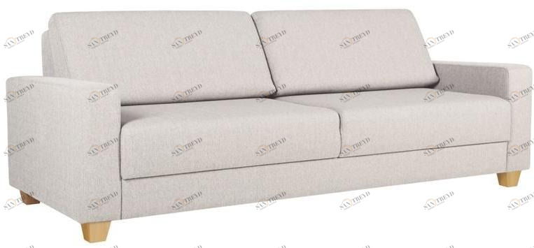 Sits Мягкий 3-местный диван-кровать из ткани sun-id-1417147