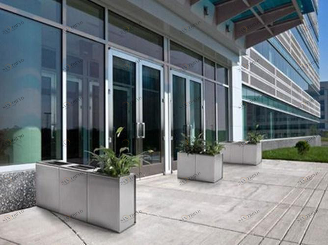 Caimi Brevetti Урна для мусора из нержавеющей стали для улицы Prisma sun-id-1429572