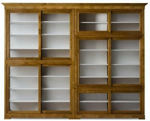 Morelato Модульный книжный шкаф из вишневого дерева  Art. fs379725