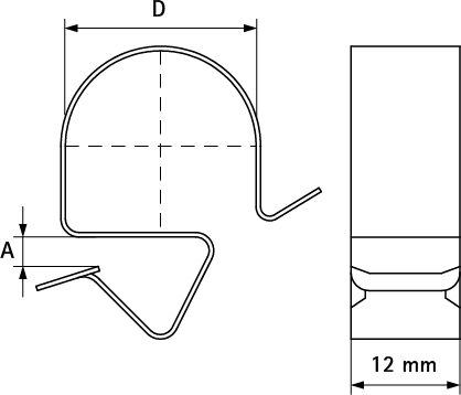 52091209 Britclips® GAM8 Клипсы для стальных балок для балок walraven  - Вид №1