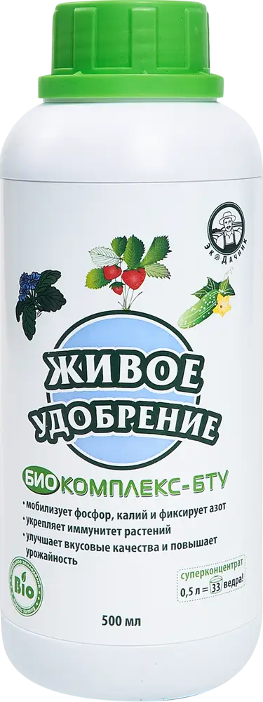 Экодачник - Биоактивное органическое удобрение БТУ 500 мл 86481298